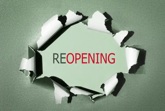Reopening