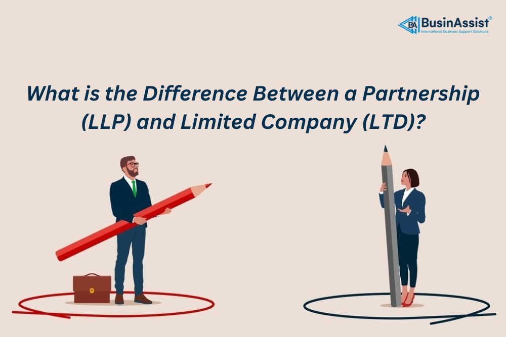 difference between partnership and limited company