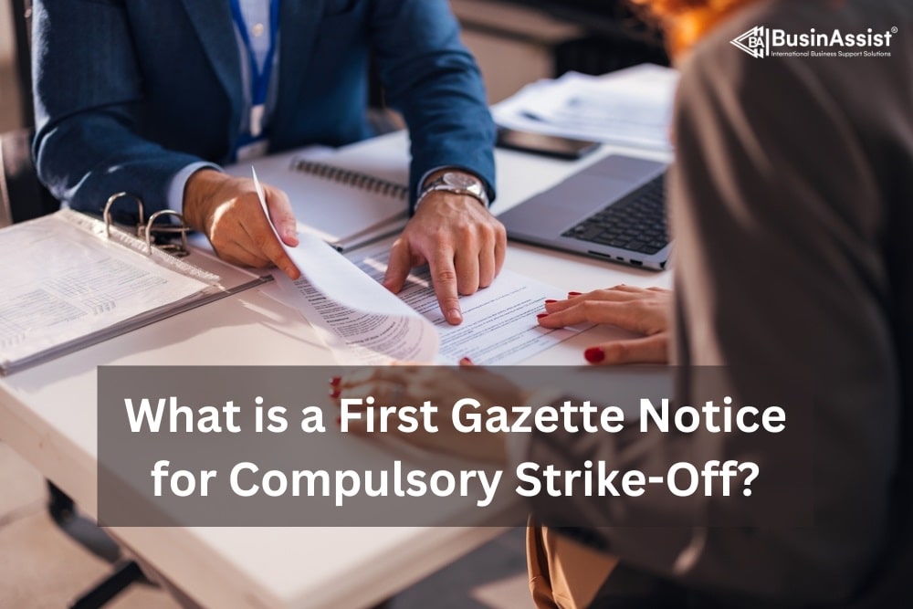 First Gazette Notice for Compulsory Strike Off