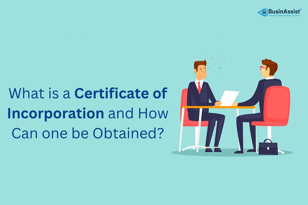 how to obtain certificate of incorporation