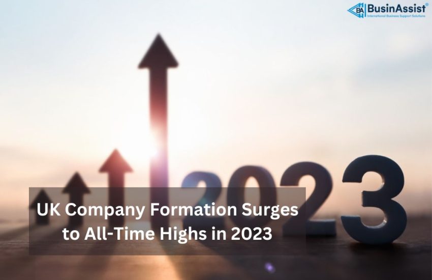 UK Company Formation Surges to All Time Highs in 2023