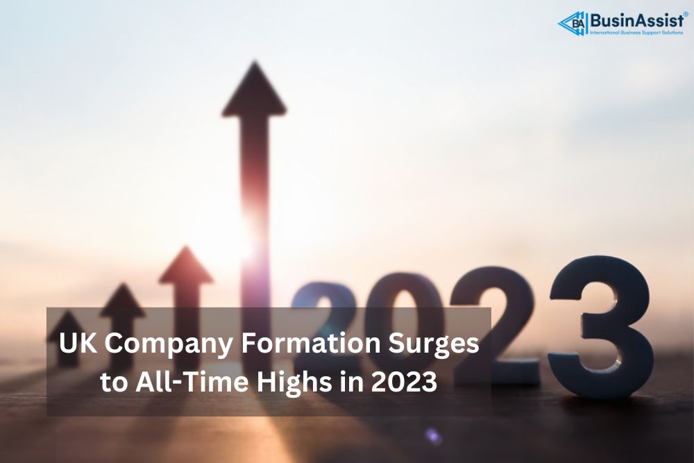 UK Company Formation Surges to All Time Highs in 2023