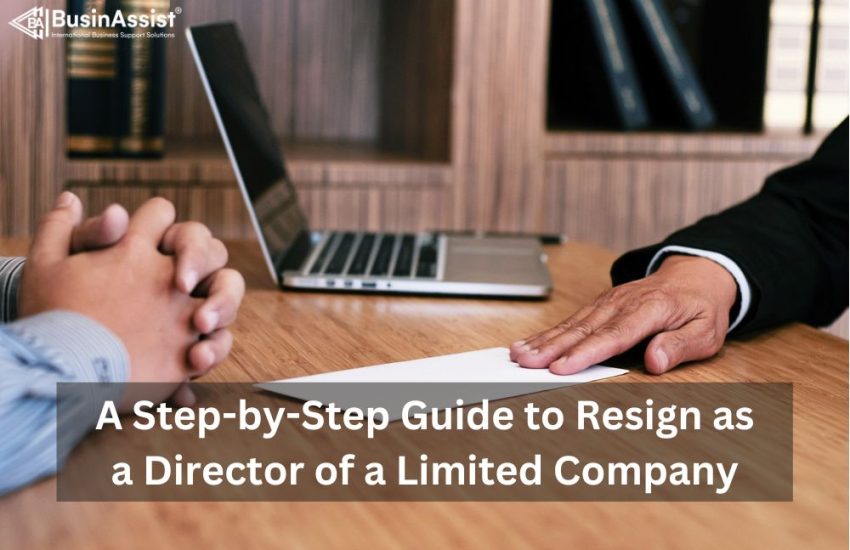 how to resign as a director of a limited company