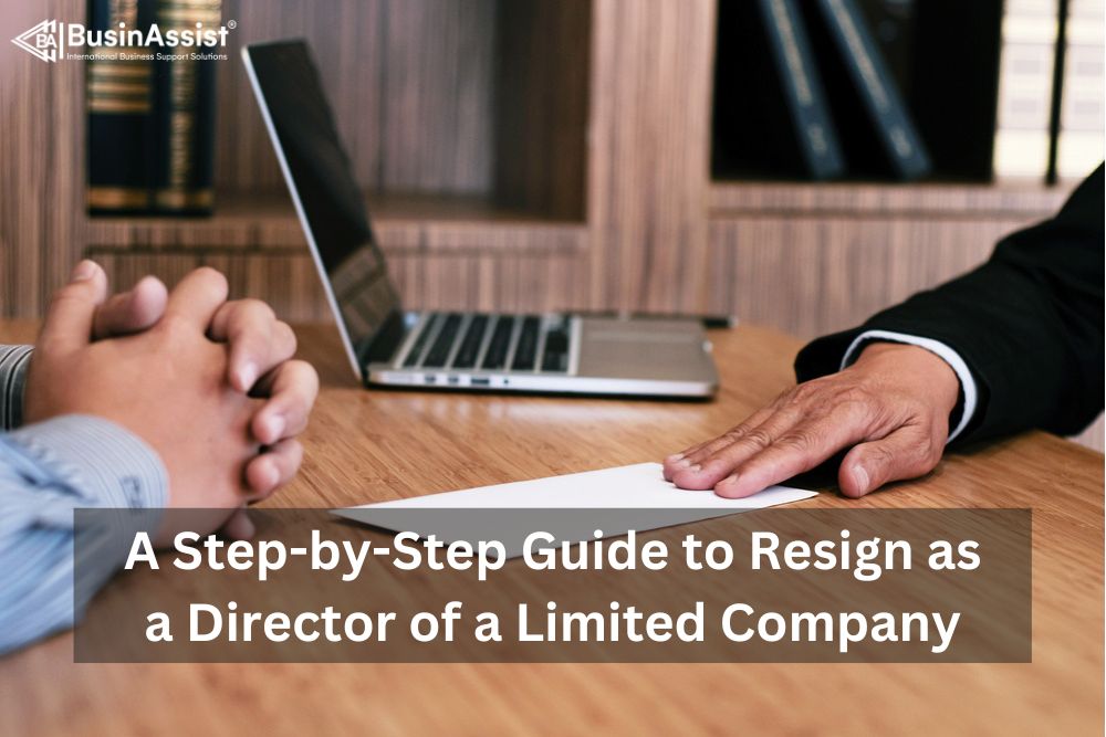 how to resign as a director of a limited company