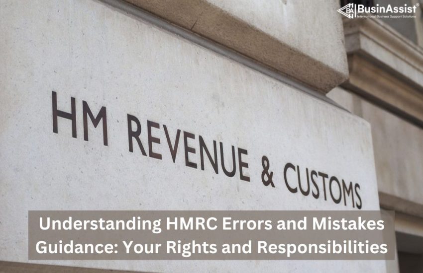 HMRC Errors and Mistakes Guidance