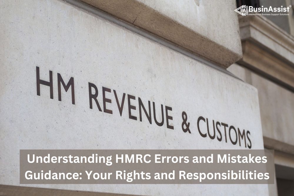 HMRC Errors and Mistakes Guidance