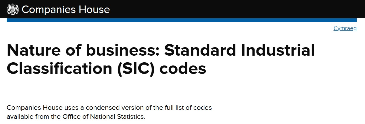 SIC Codes