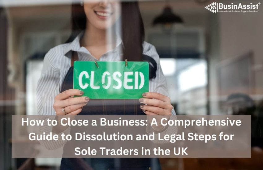 how to close a business sole trader uk