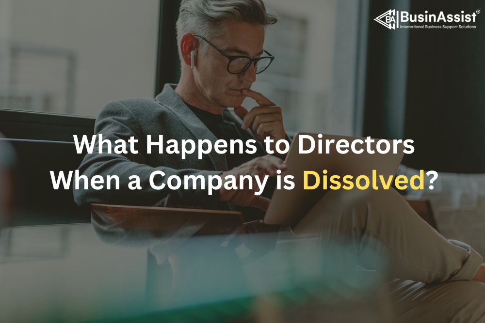 what happens to director of dissolved company