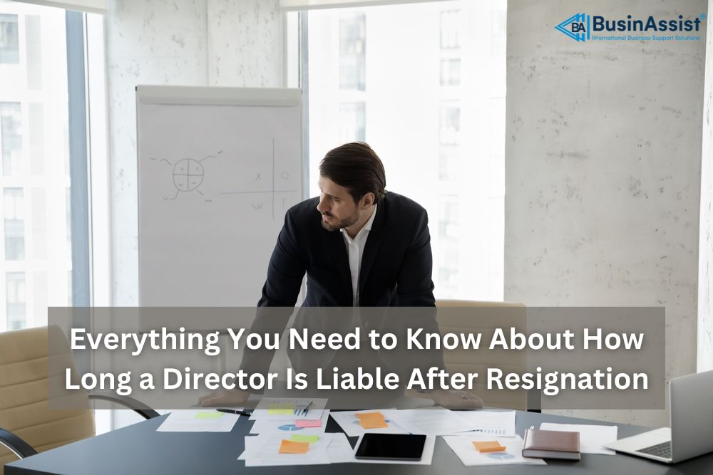 how long is a director liable after resignation