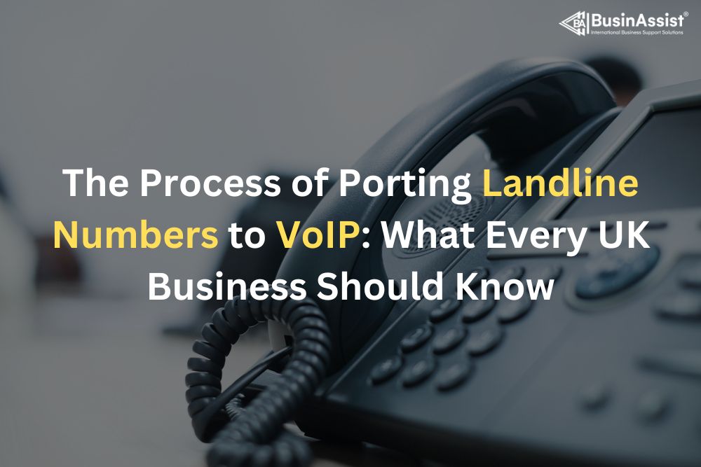 porting landline number to voip