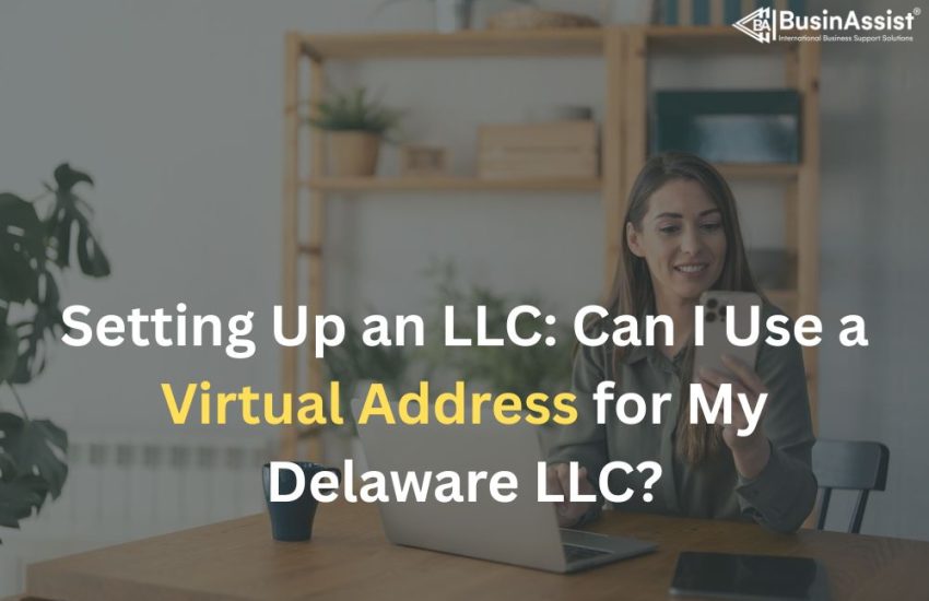 can i use a virtual address for my llc
