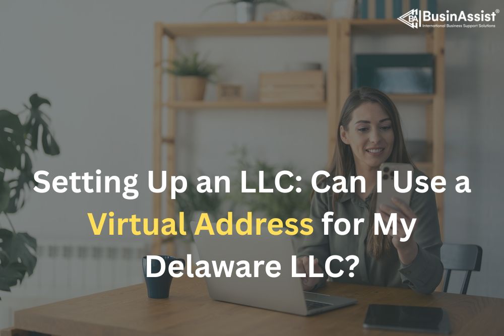 can i use a virtual address for my llc