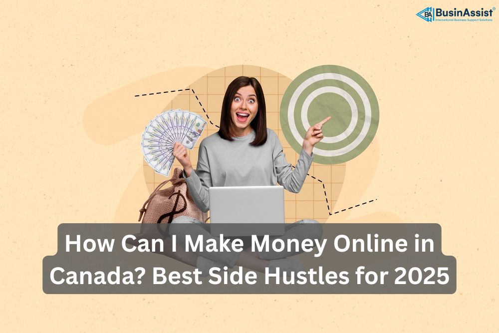 how can i make money online in canada