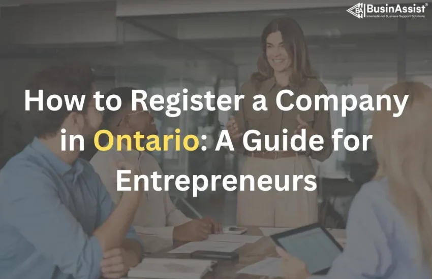 How to Register a Company in Ontario