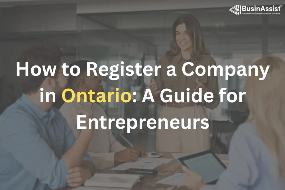 How to Register a Company in Ontario