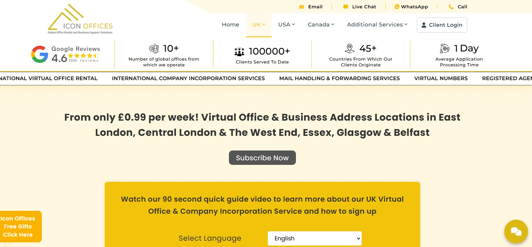 Iconoffices Office address
