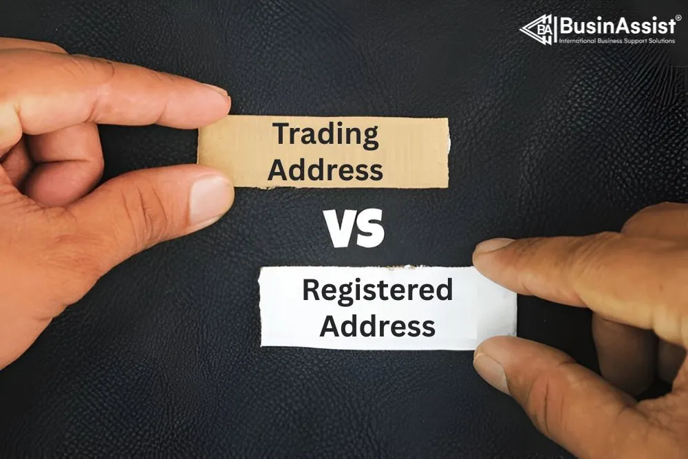 trading address vs registered address